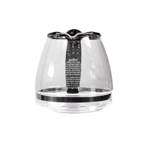 Jarra de vidrio para cafetera, marca Black-decker, 12 tazas, con tapas intercambiables de plástico