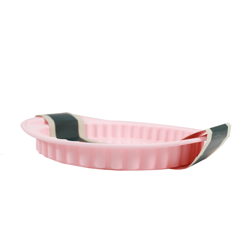 Molde de silicona para hornear, marca Ultimate, modelo circular de 30 cm, color rosa