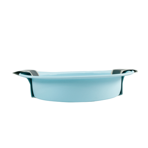 Molde de silicona para hornear, marca Ultimate, modelo circular de 30 cm color azul