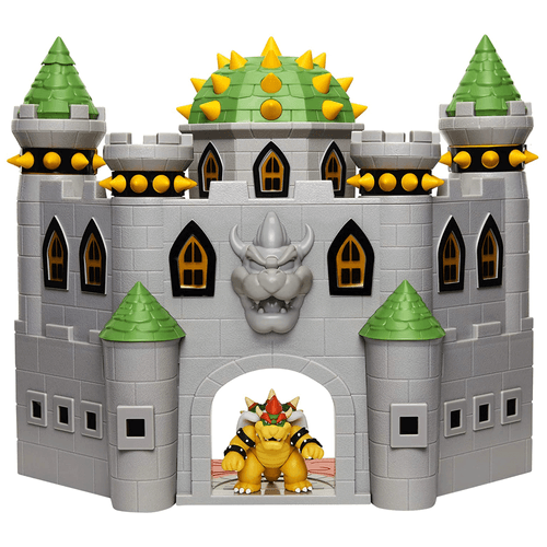 Set Super Mario JAKKS castillo de bowser deluxe marca