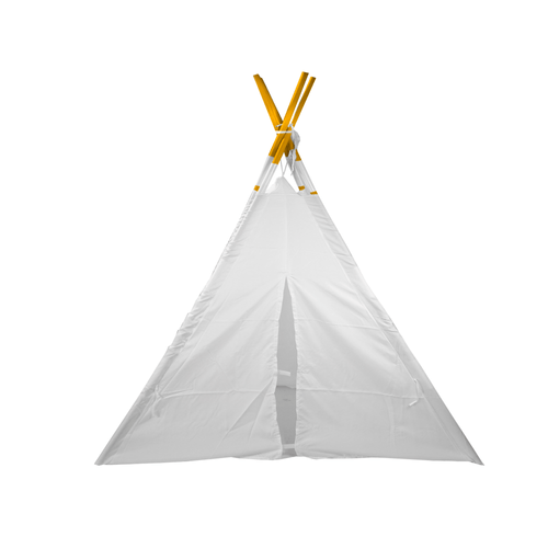 Carpa tienda de campaña triangular Blanca  para niños marca   Pep Step tradicional para exploradores