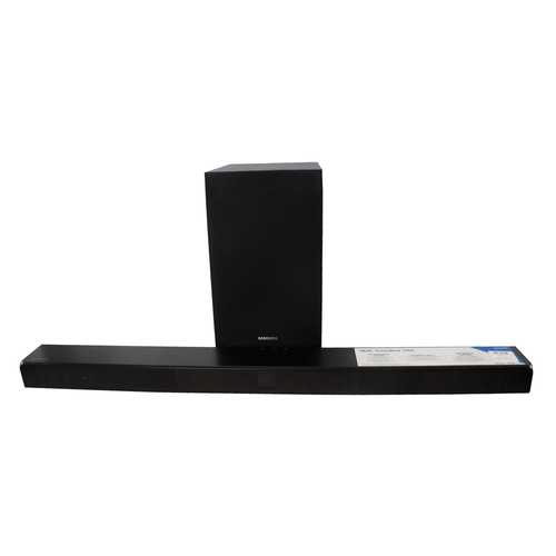 Barra de sonido Samsung, modelo HW-T550, cornetas con Bluetooth, sonido nítido y fuerte, 320 w, color negra