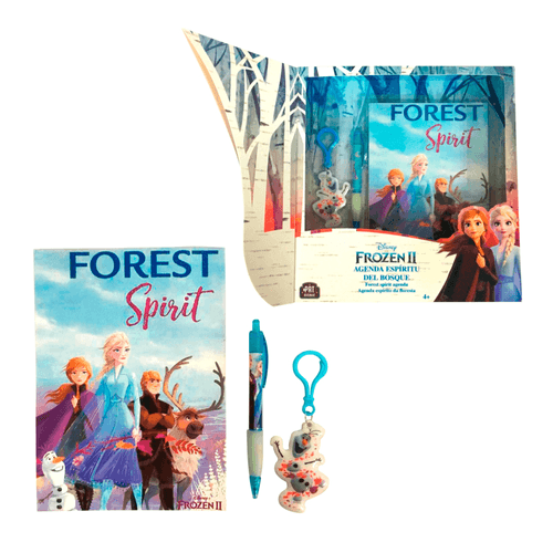 Agenda Disney espíritu del bosque de Frozen II para escribir tus ideas y secretos
