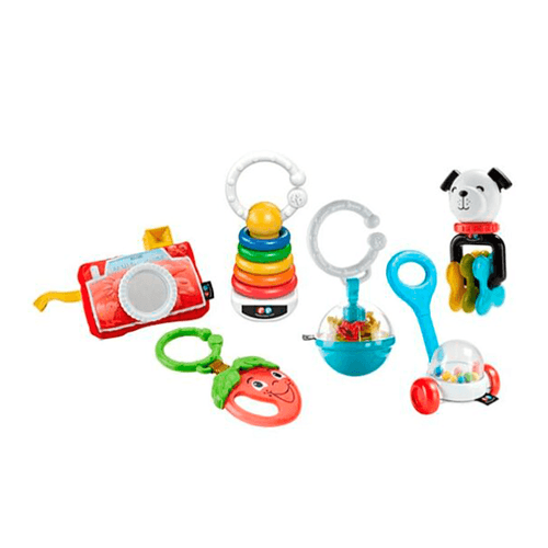 Set Fisher-Price juego de regalo de 6 juguete clásicos para niños mini figuras