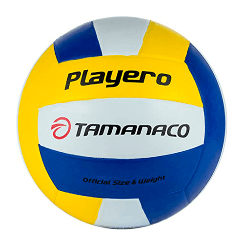 Balón de voleibol N° 5 Tamanaco, playera de juego, pelota cocida de gran resistencia