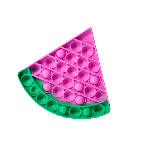 Pop It juguete sensorial de patilla, 100% silicona flexible, burbujas para explotar que alivian el estrés y la ansiedad, para adultos y niños