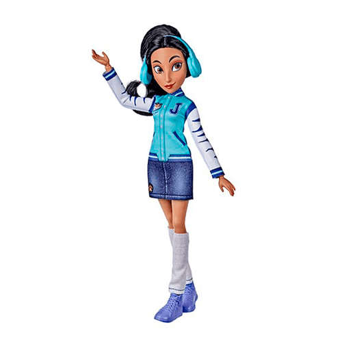 Barbie princesa Disney, marca Hasbro, muñeca de plástico con Comfy Squad y accesorios, para niñas mayores de 3 años