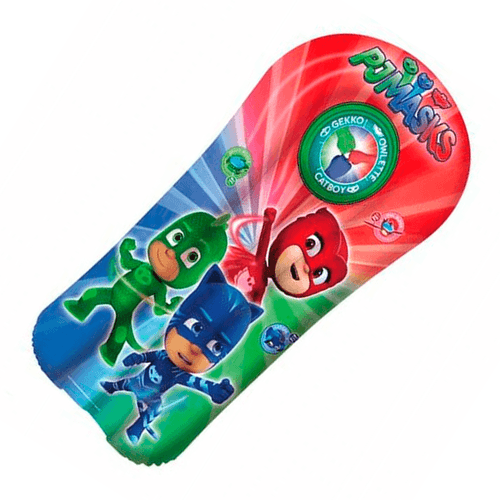 Colchoneta inflable PJMASKS, Disney, 120 cm, multicolor, vinilo resistente par niños