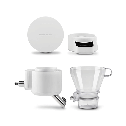 Tamizador y balanza digital, marca Kitchen Aid, Sifter + Scale Attachment, tolva de 4 tazas, blanco