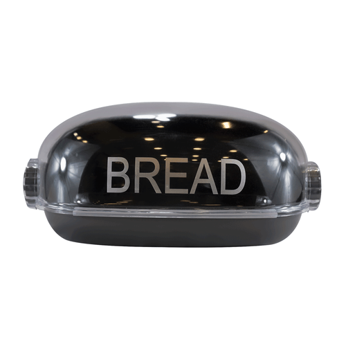 Panera acrílica, marca Bread, color negra y tapa transparente