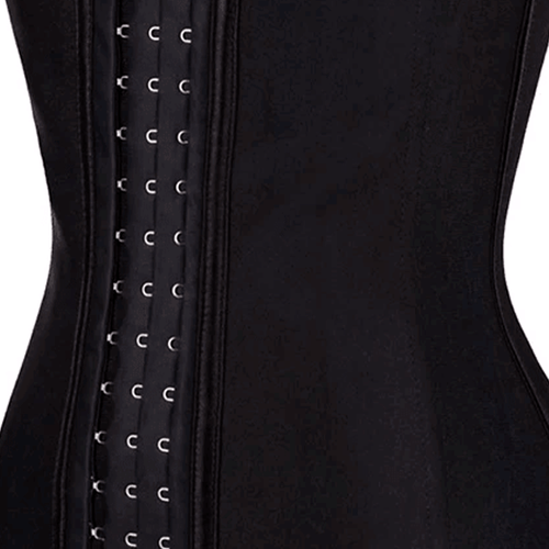 Cinturilla látex para dama, Arte Sensual, ajustable, 100% algodón y elastano, color negro