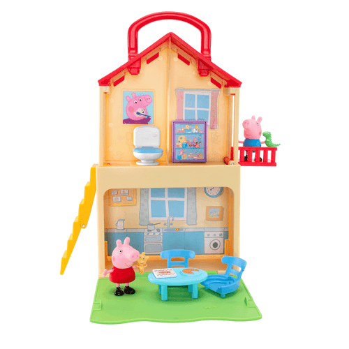 Peppa Pig - Play set de juegos casa Peppa Pop Play / Juegos Peppa Pig