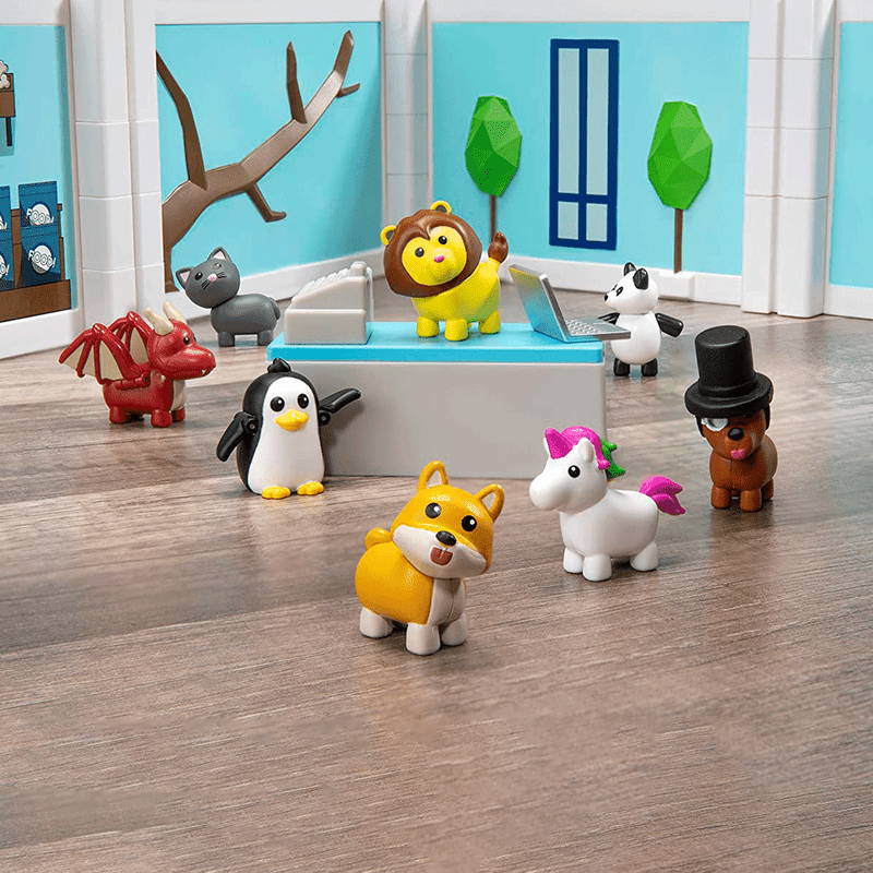 Playset figuras Roblox Adopt Me Pet Store incluye personajes y accesorios