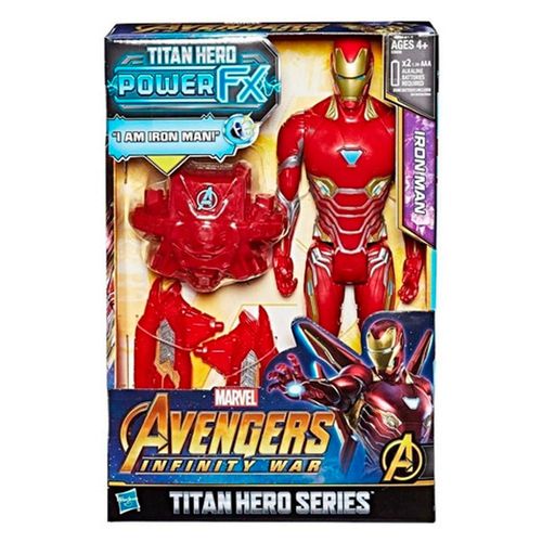 El Muñeco Marvel Infinity War Titan Hero Power FX Iron Man de Hasbro