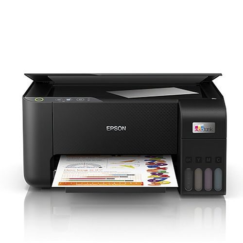Impresora Multifuncional, marca Epson, diseño EcoTank L3210
