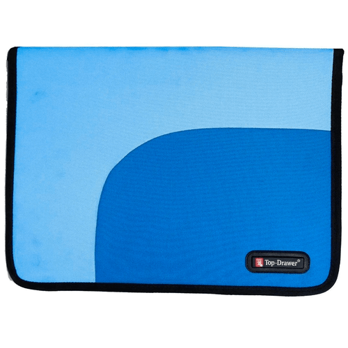 Carpeta profesional II, marca Topdrawer, color azul, tamaño carta