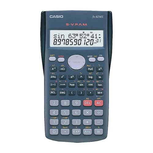 Calculadora científica Casio, de 12 dígitos, con 240 funciones, memoria independiente, batería AA*1