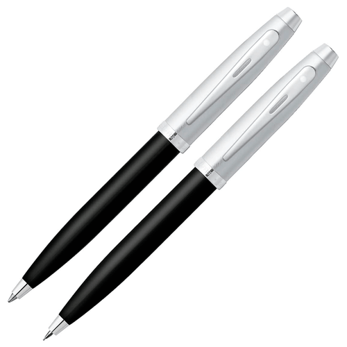 Set de bolígrafo y portaminas marca Sheaffer, de 0,7 mm color negro