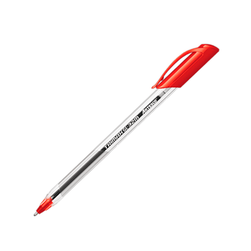Set de bolígrafos Artesco, 12 lapiceros de tinta semi gel permanente, color rojo, cuerpo ergonómico