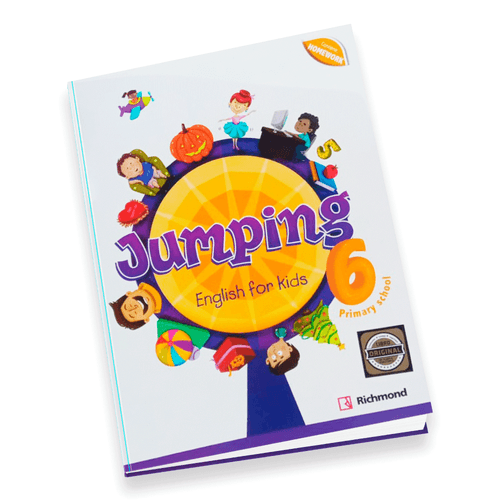 Libro de inglés Jumping 6