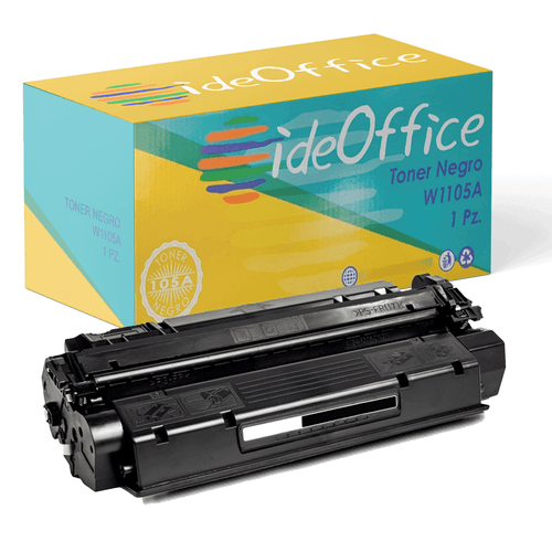 Cartucho de tóner marca Ideo Office, color negro, compatible con impresoras láser
