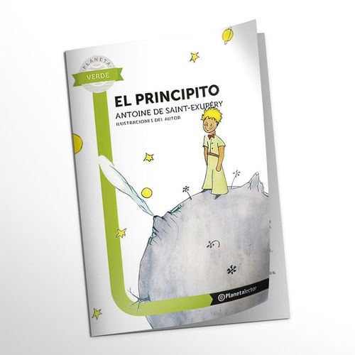 Libro el principito de la editorial Planeta Lector, Antoni de Saint-Exupery, 144 paginas