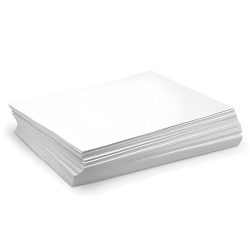 Papel glasse tamaño tabloide, resma de color blanco, 11 x 17 pulgadas