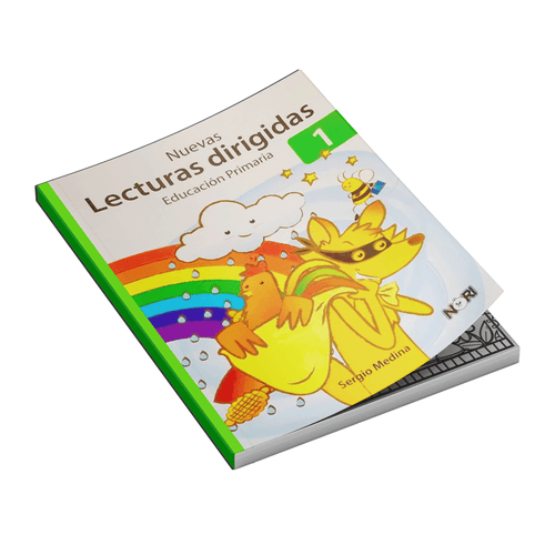 Libro Nuevas Lecturas Dirigidas N° 1, de Sergio Medina. Editorial Noriega Editores, para niños mayores de 6 años