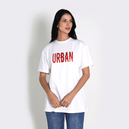 Camiseta Oversize Urban Style para Dama by balú