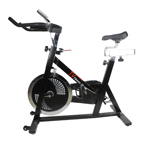 Bicicleta TV Fitness multifuncional para entrenamiento cardiovascular, con asiento ajustable