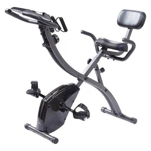 Spinning Slim Cycle Bike, Bicicleta multifuncional para entrenamiento cardiovascular, con pantalla táctil y banda elástica