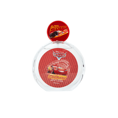 Perfume para niño Lightning Mcqueen, Disney, envase de vidrio, 100 ml, aroma fresco y suave