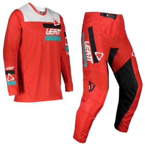 Kit de paseo en moto marca Leatt, modelo 3.5 JR, pantalón y camisa, estilo deportivo para motocross, de caballero