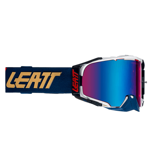 Lentes de velocidad antirreflejos, Leatt, modelo Iriz, gafas para cascos, con protección antibalas