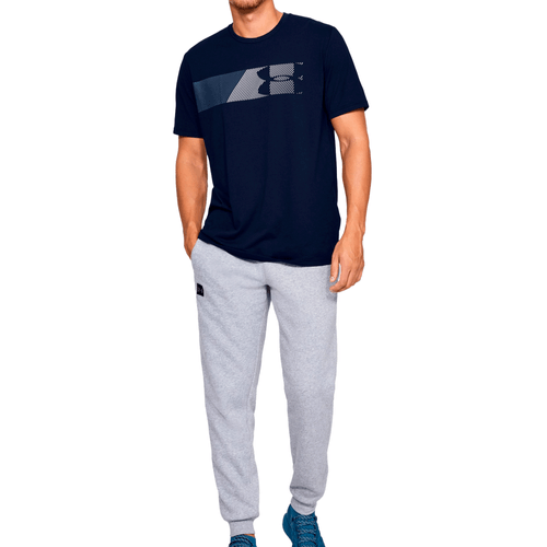 Camiseta deportiva de mangas corta para caballero, Under Armour, UA-Fast-Left-Chest, estampada