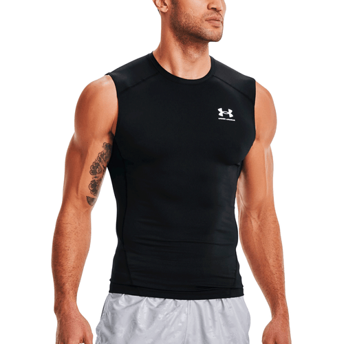 Camiseta deportiva sin mangas, marca Under Armour, modelo HeatGear, de caballero