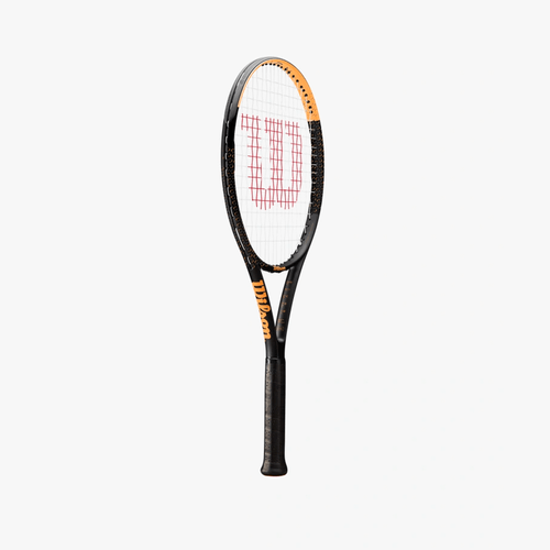 Raqueta de tenis juvenil marca Wilson, modelo Burn Spin 103, de 27 pulgadas, con mango ergonómico, Geometría y Potencia, pre-encordado Unisex
