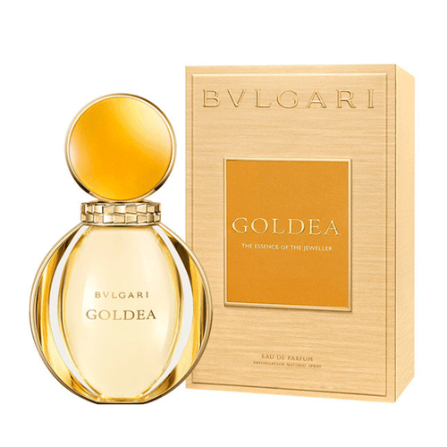 Perfume Goldea, marca Bvlgari de 65 mililitros, aroma floral y oriental