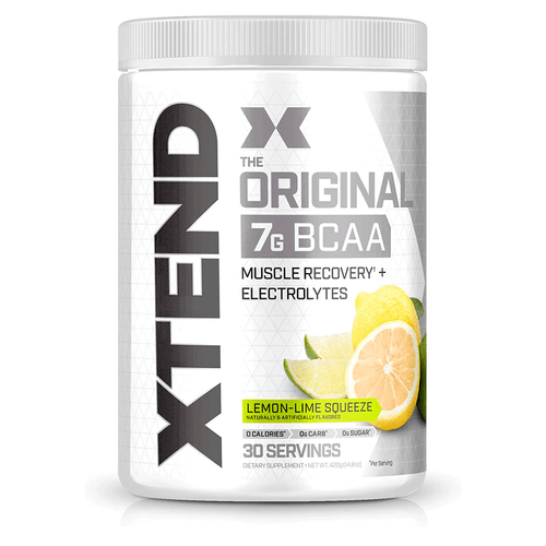BCAA the original, suplemento de aminoácidos para la regeneración del músculo, marca Xtend, merengada de 405 g, bebida para después del entrenamiento