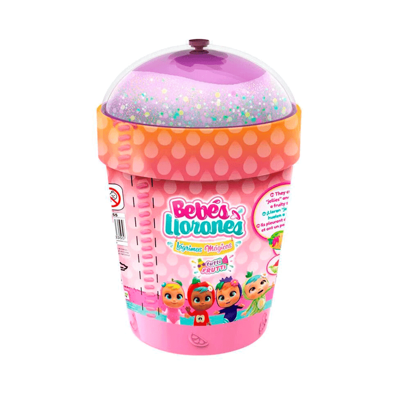  BEBÉS LLORONES LÁGRIMAS MÁGICAS Casita Tutti Frutti  Mini bebé  llorón Sorpresa coleccionable con Olor a Fruta - Juguete y muñeca +3 Años:  Juguetes y juegos