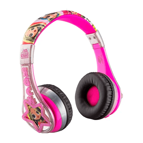 Audífonos auriculares L.O.L  O.M.G remix para niñas  a la moda