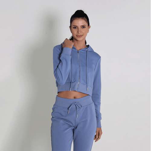 Sudadera con capucha y cremallera para Dama by balú