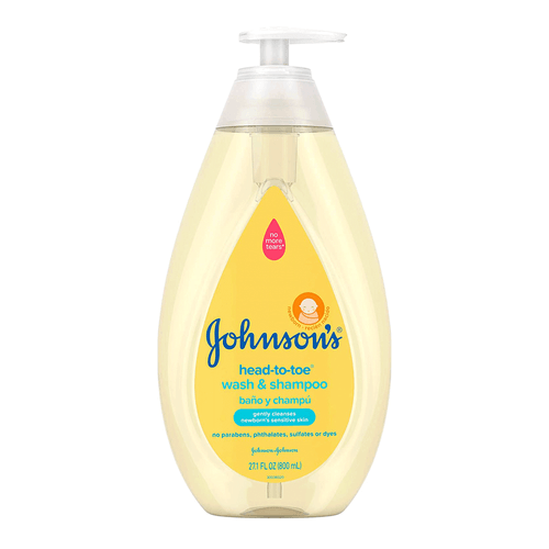 Shampoo para bebes, marca Johnsons, ideal para el cuidado de la piel y cabello de los bebes recién nacidos, 800ml