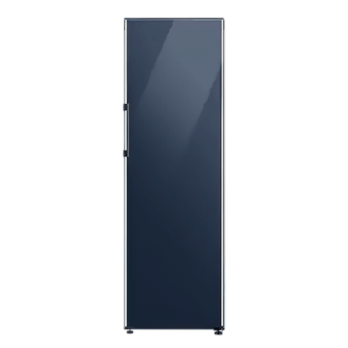Refrigerador Samsung “Bespoke”, una puerta, color azul, 380L