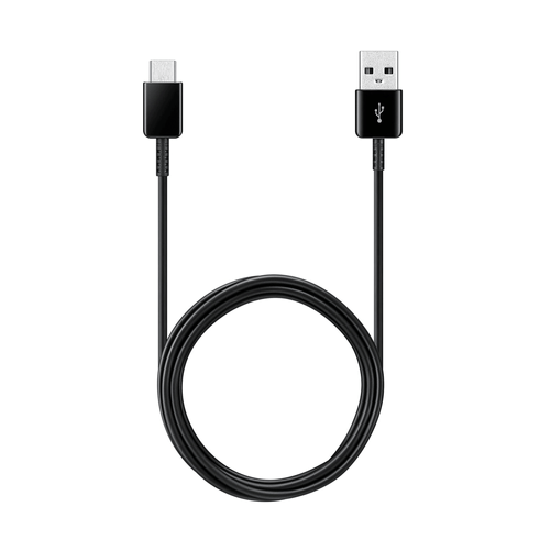 Pack de 2 Cables USB tipo C marca Samsung, color negro, transferencia de datos y carga rapida