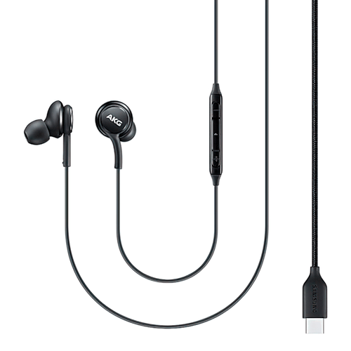 Audífonos con micrófonos Samsung, modelo EO-IA100. Auriculares color negro