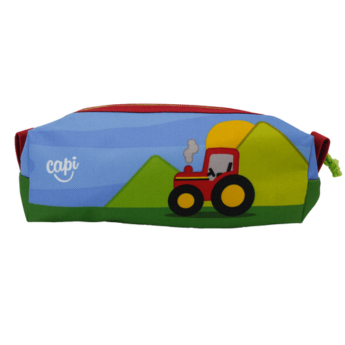 Cartuchera estuche rectangular Capi Kids Tractor para niños