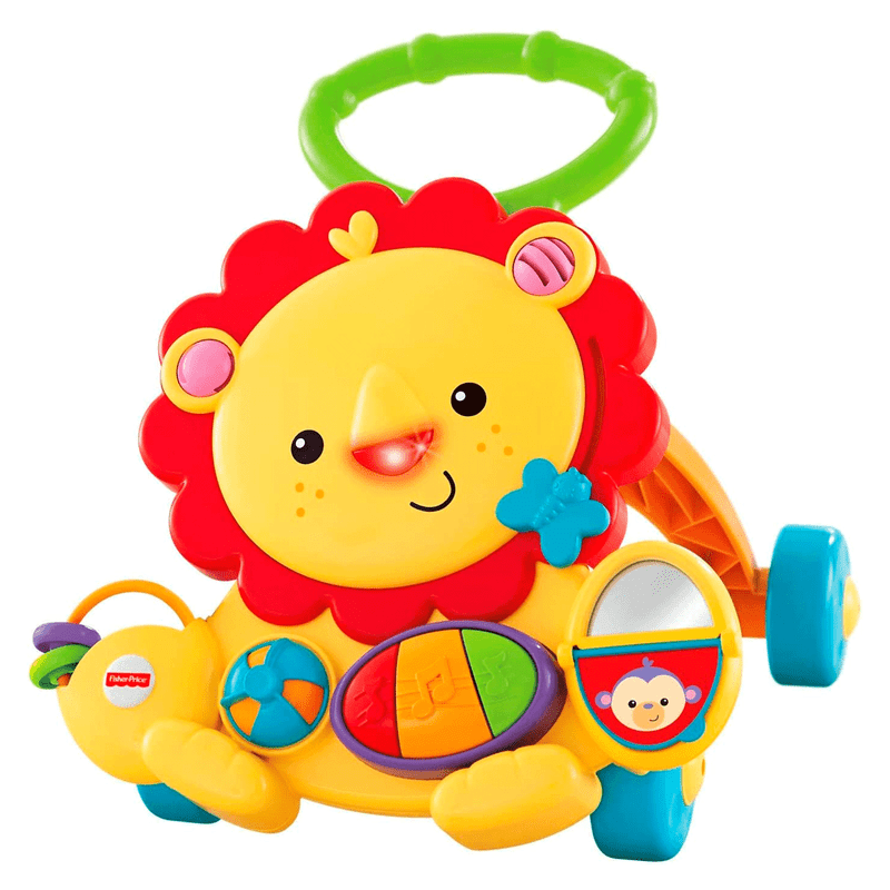 Andadera leon store fisher price