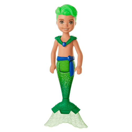 Muñeca Barbie Sirena Dreamtopia Chelsea marca Mattel para niñas
