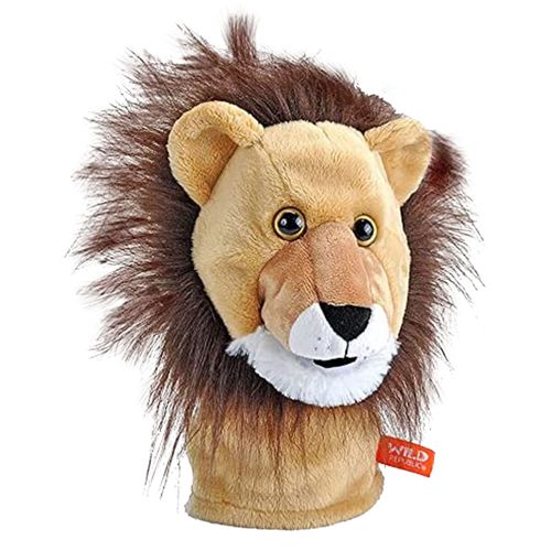 Peluche marioneta de león, marca Wild Republic, muñeco de felpa de 12” para juego imaginativo y narración